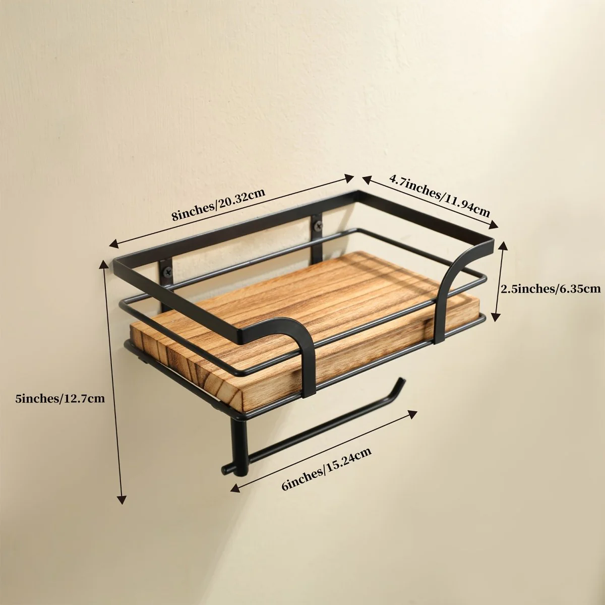 BATHNEST – Decorative Iron Wall Mount for Towels and Bath Storage - Image 7
