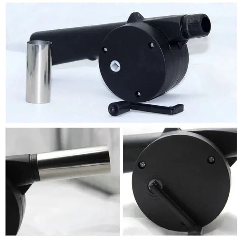 BBQ AirBlower - Hand-operated barbecue fan for effortless charcoal lighting - Image 4