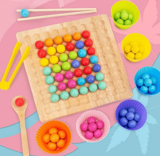 BeadBuilder - Montessori bead set for creative development & fine motor skills - Image 2