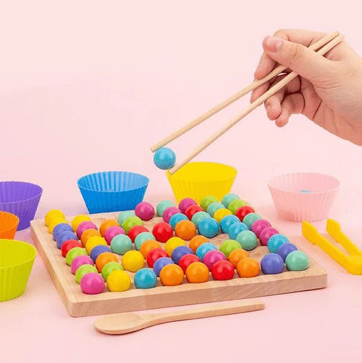 BeadBuilder - Montessori bead set for creative development & fine motor skills - Image 4