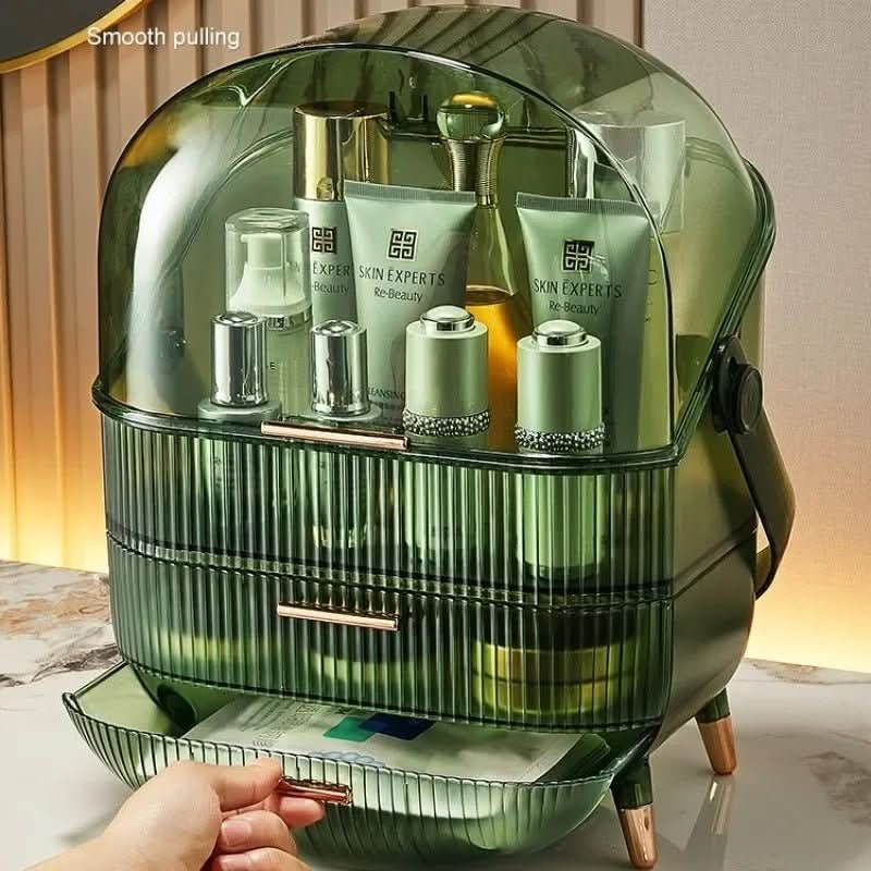 BeautySence make-up organiser - Dustproof & waterproof cosmetics box with elegant design - Image 16