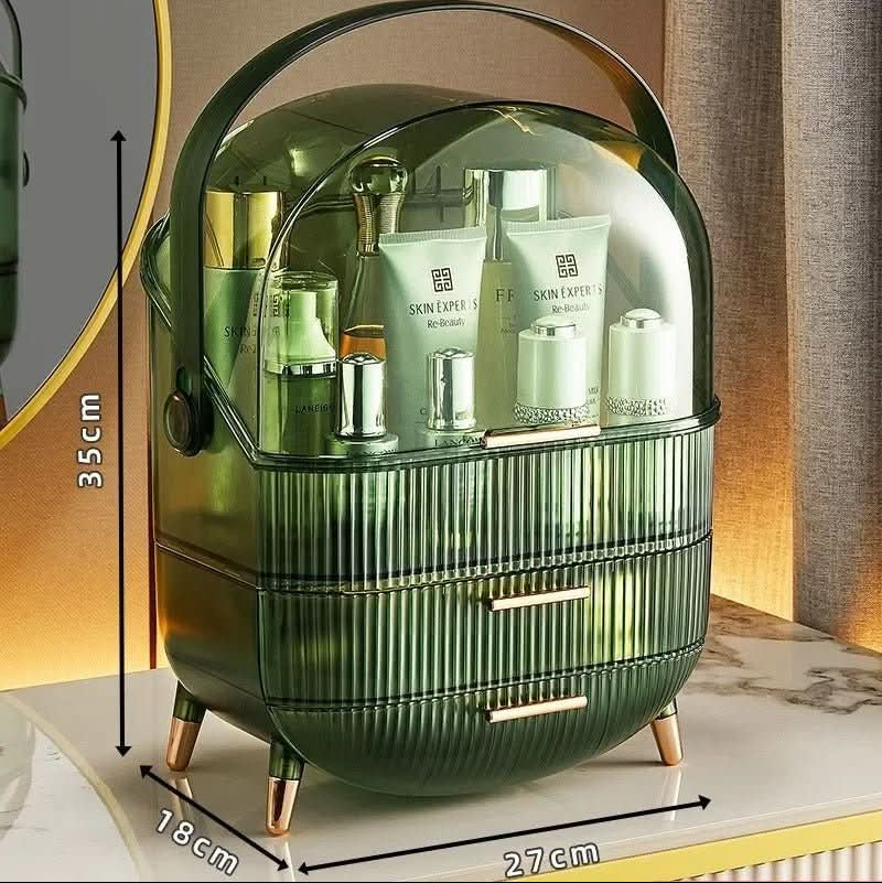 BeautySence make-up organiser - Dustproof & waterproof cosmetics box with elegant design - Image 23