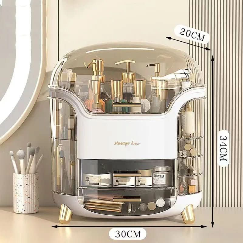 BeautySence make-up organiser - Dustproof & waterproof cosmetics box with elegant design - Image 24