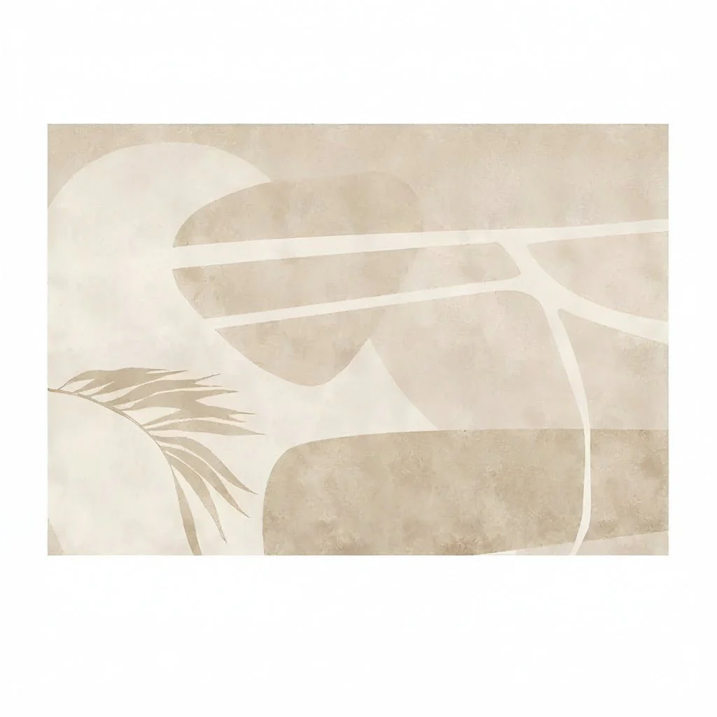 BEIGEHAVEN – Modern washable rug with soft texture - Image 10