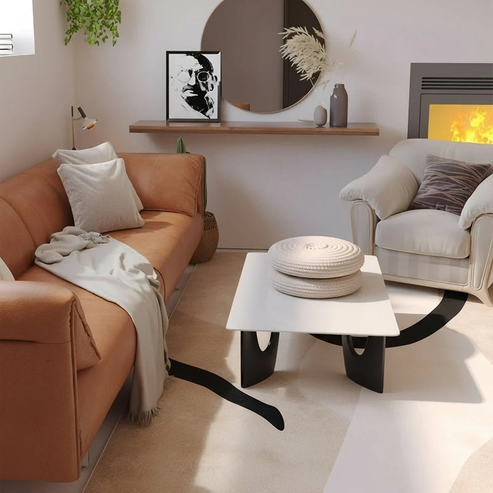 BEIGEHAVEN – Modern washable rug with soft texture - Image 3