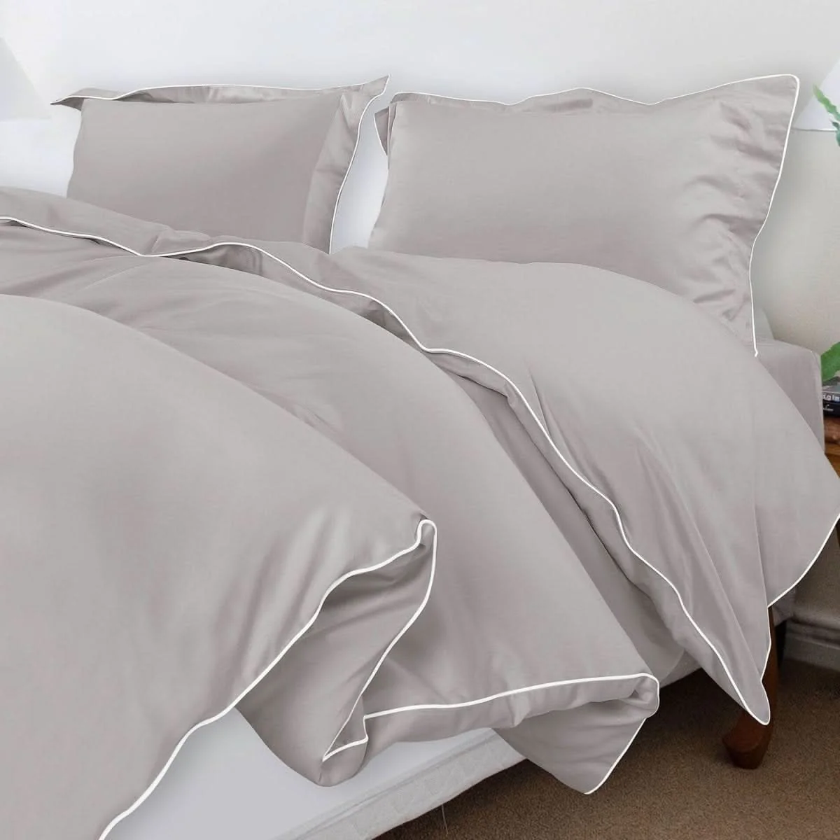 Bellavera Bedding Set 500TC | Luxurious Cotton | Noble Duvet Cover with Pillowcases | Hotel Quality for Restful Sleep - Image 11