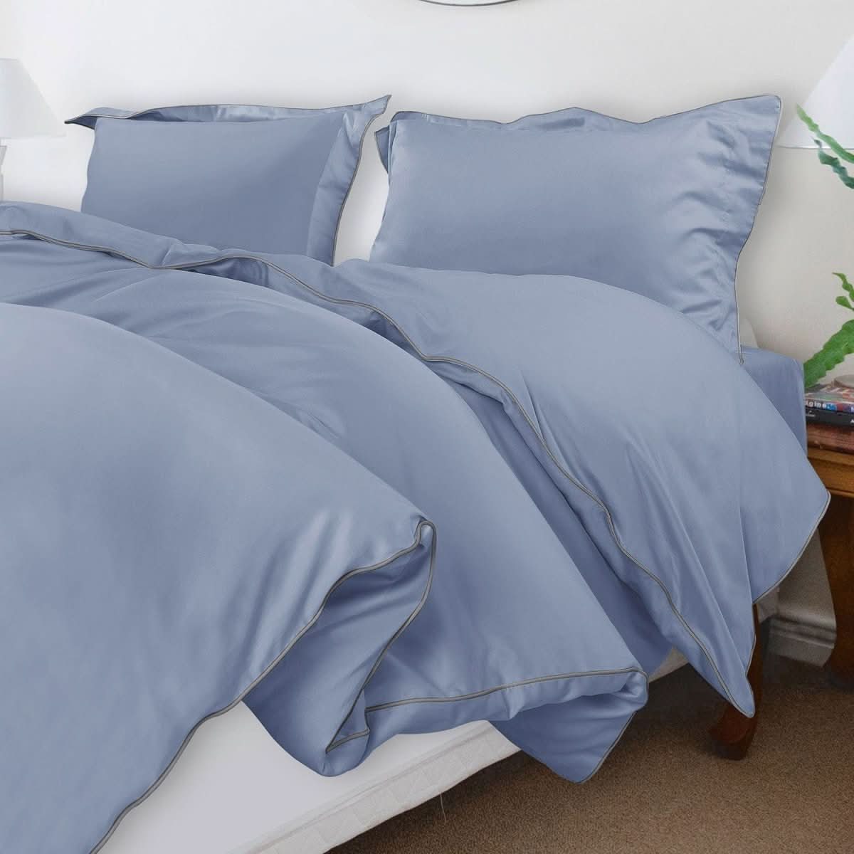 Bellavera Bedding Set 500TC | Luxurious Cotton | Noble Duvet Cover with Pillowcases | Hotel Quality for Restful Sleep - Image 12