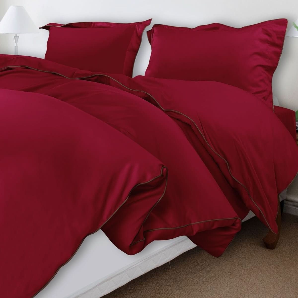 Bellavera Bedding Set 500TC | Luxurious Cotton | Noble Duvet Cover with Pillowcases | Hotel Quality for Restful Sleep - Image 23