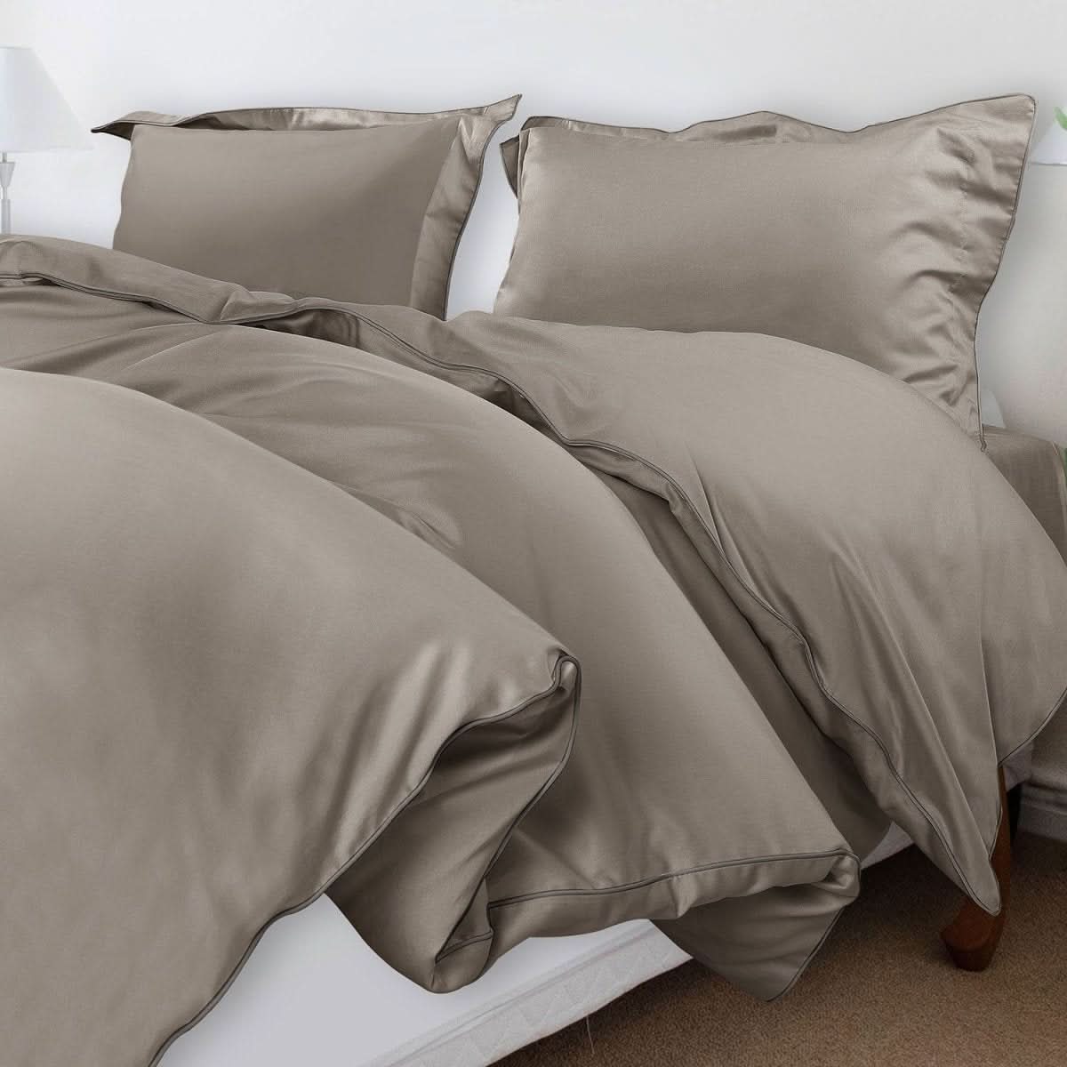 Bellavera Bedding Set 500TC | Luxurious Cotton | Noble Duvet Cover with Pillowcases | Hotel Quality for Restful Sleep - Image 29