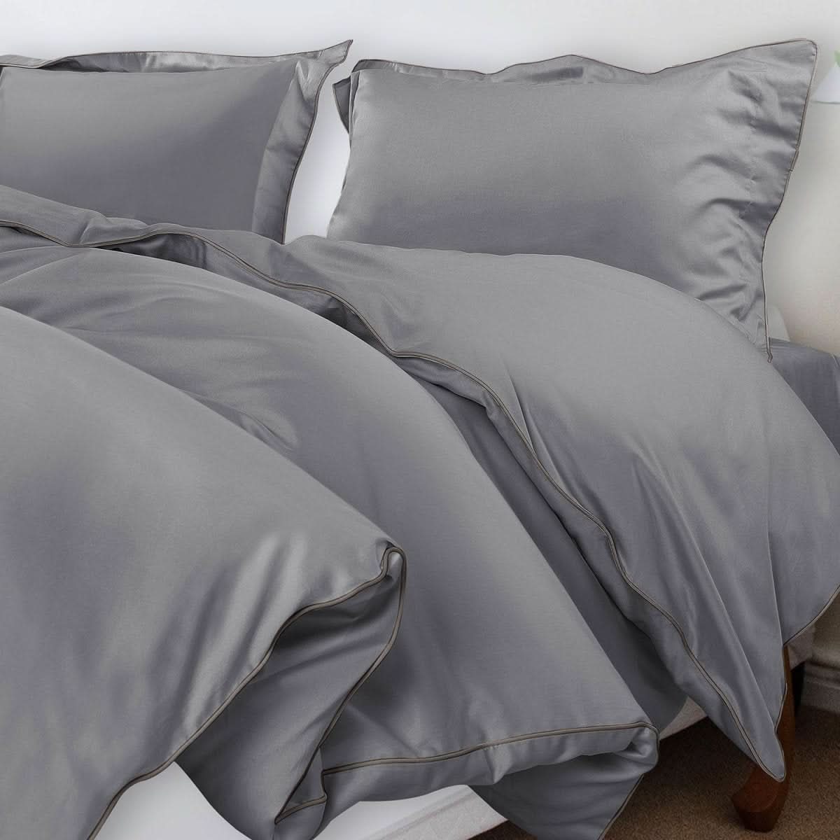 Bellavera Bedding Set 500TC | Luxurious Cotton | Noble Duvet Cover with Pillowcases | Hotel Quality for Restful Sleep - Image 3