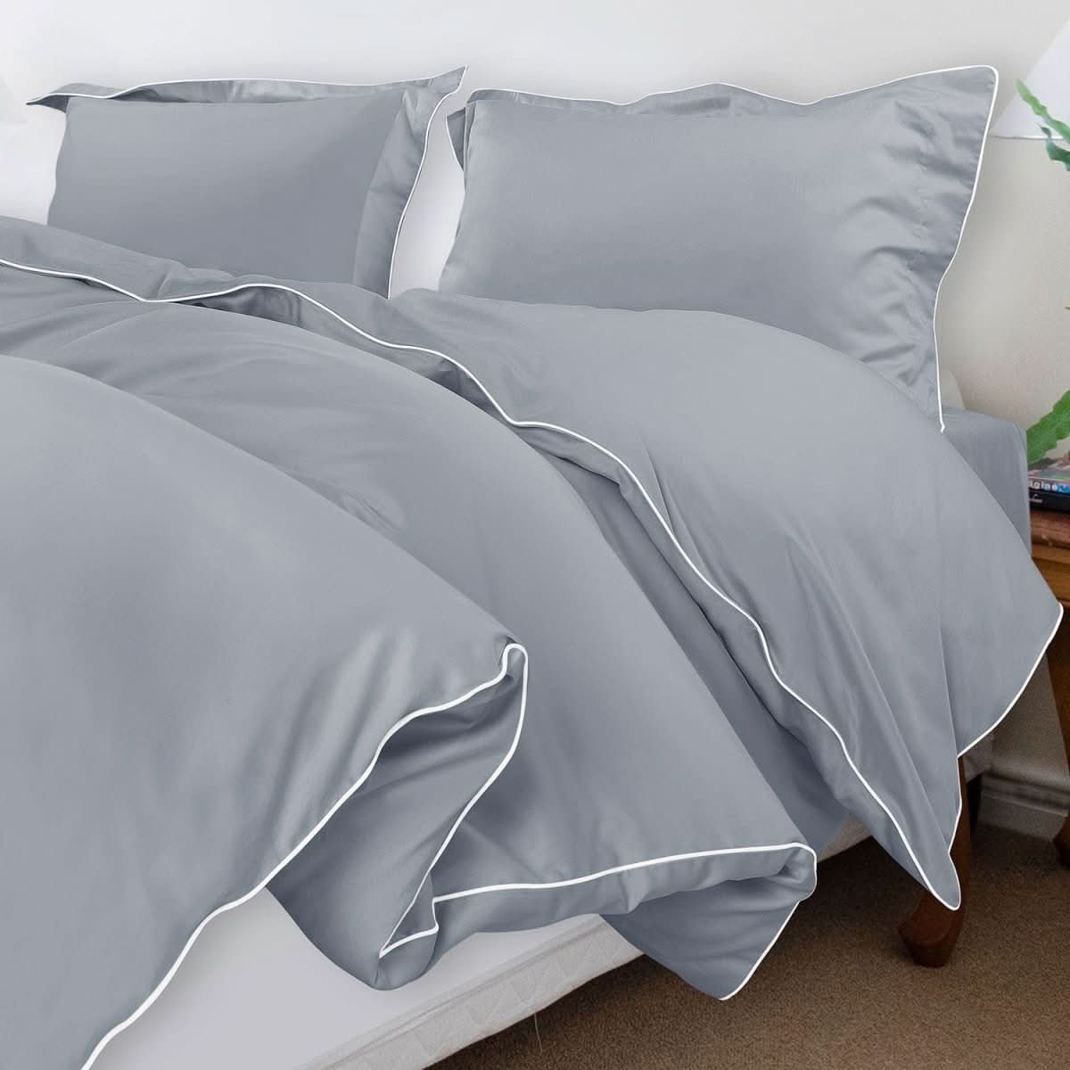 Bellavera Bedding Set 500TC | Luxurious Cotton | Noble Duvet Cover with Pillowcases | Hotel Quality for Restful Sleep - Image 31