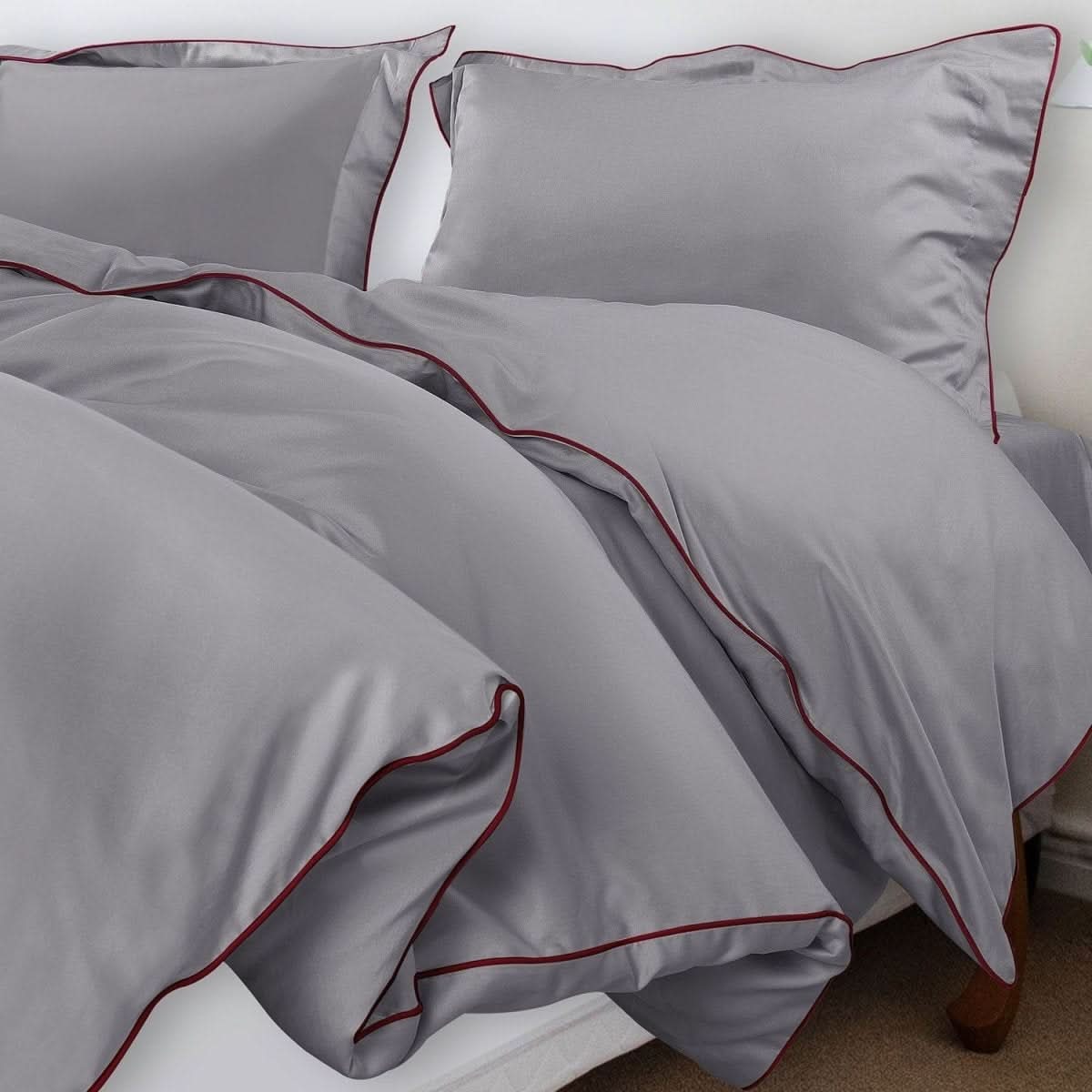Bellavera Bedding Set 500TC | Luxurious Cotton | Noble Duvet Cover with Pillowcases | Hotel Quality for Restful Sleep - Image 33