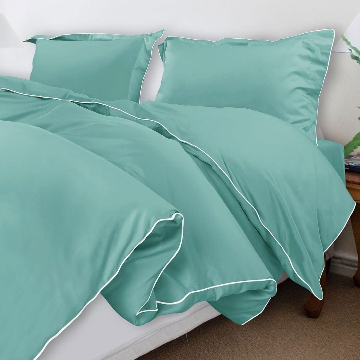 Bellavera Bedding Set 500TC | Luxurious Cotton | Noble Duvet Cover with Pillowcases | Hotel Quality for Restful Sleep - Image 6