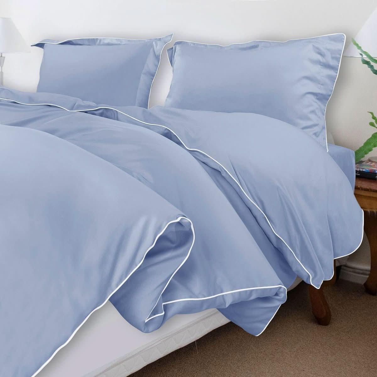 Bellavera Bedding Set 500TC | Luxurious Cotton | Noble Duvet Cover with Pillowcases | Hotel Quality for Restful Sleep - Image 8
