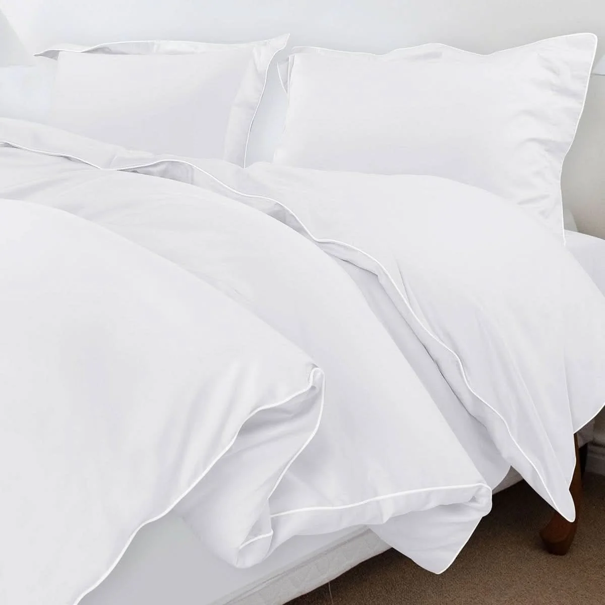 Bellavera Bedding Set 500TC | Luxurious Cotton | Noble Duvet Cover with Pillowcases | Hotel Quality for Restful Sleep - Image 9