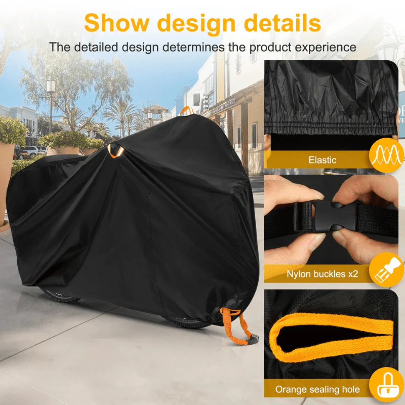 BIKEGUARD PRO - Waterproof bike cover with wind protection - Image 10