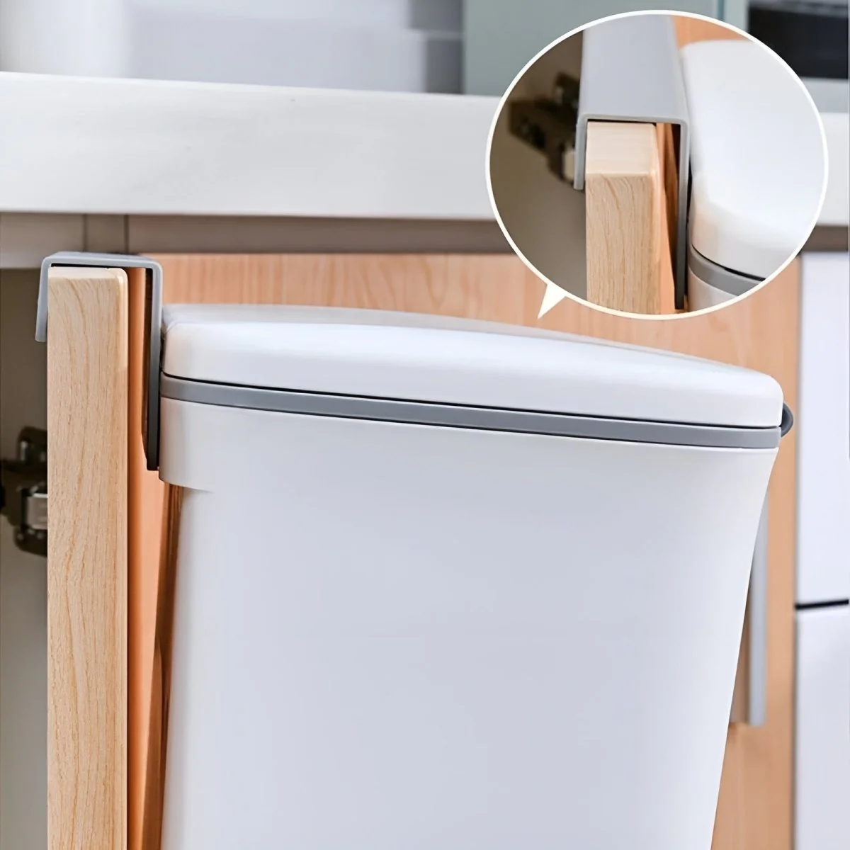 BINSMART – Compact wall-mounted trash can with intelligent odor seal - Image 4