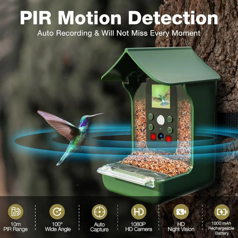 BIRDLENS – Smarter Bird Feeder with HD Camera for Live Wildlife Observation - Image 2