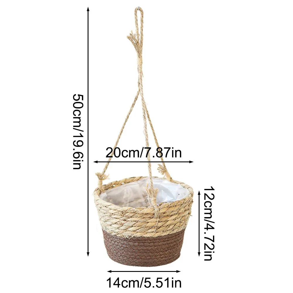 BLOOMKNOT – Rustic Hand-Knotted Macrame Plant Hanger Made of Cord for Orchids and Houseplants - Image 7