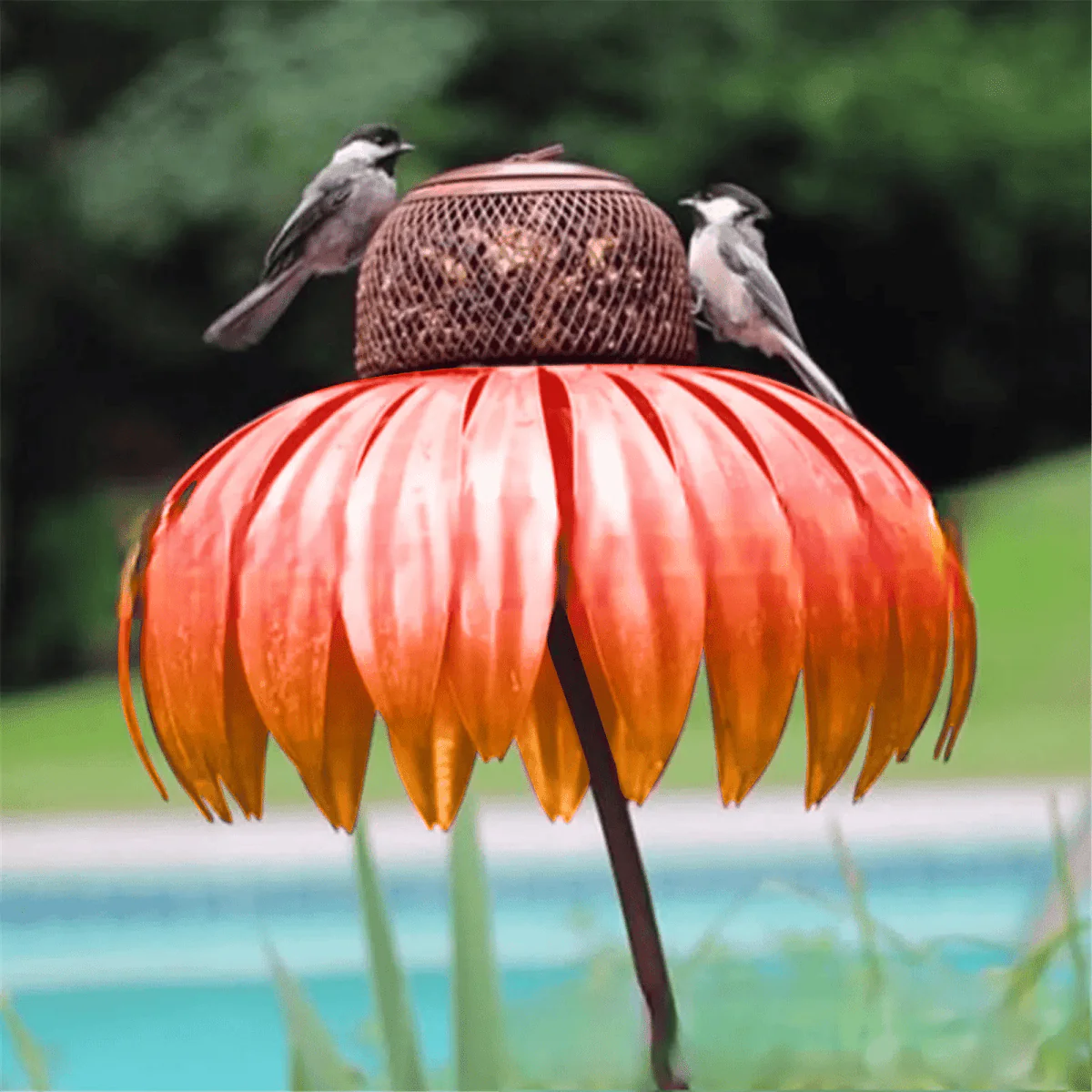 Flower Cone – Elegant Cone Feeder in Flower Style - Image 6