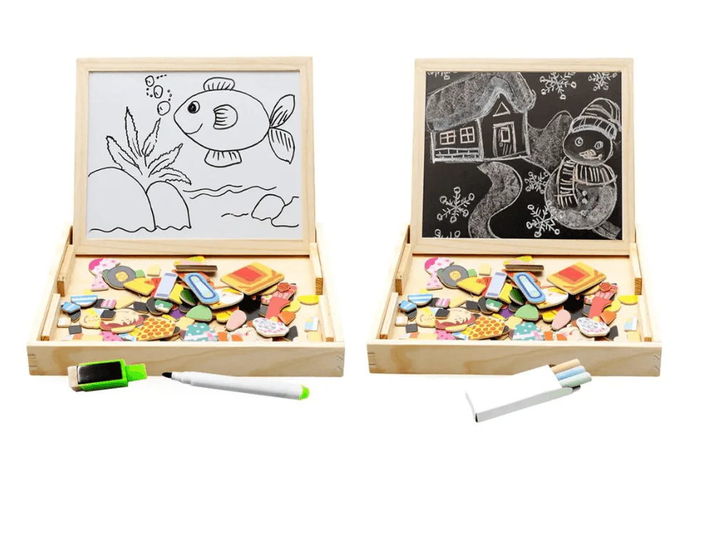 BoardBox - Magnetic & chalkboard drawing set for children - Image 6