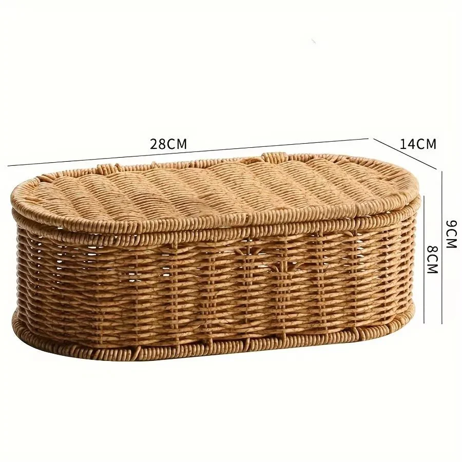 BOHOFLECHT – Woven Boho Storage Basket for Stylish Organization - Image 12