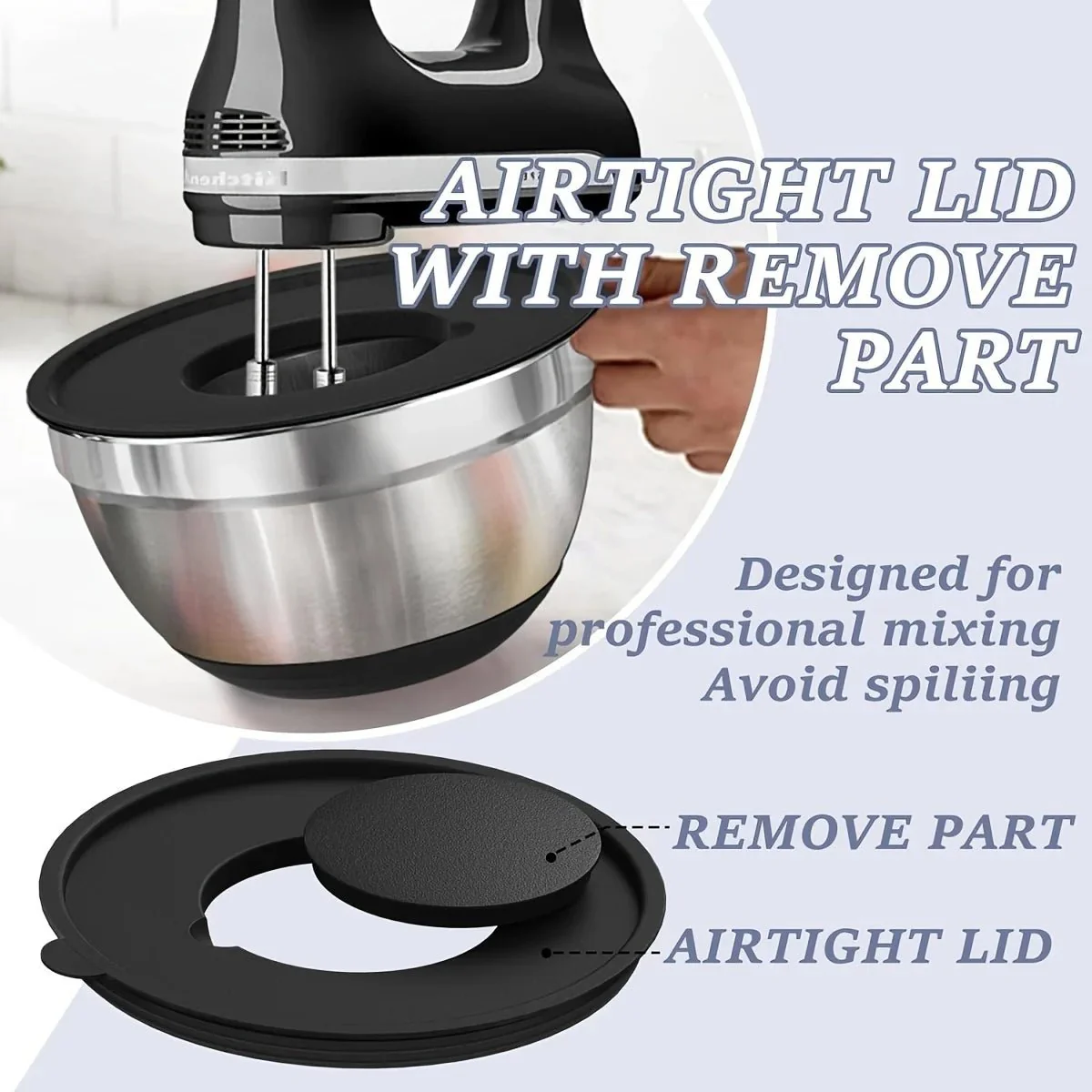 BOWLUX MIXSTACK – Airtight Bowls with Non-Slip Bottoms for Easy Meal Preparation - Image 4