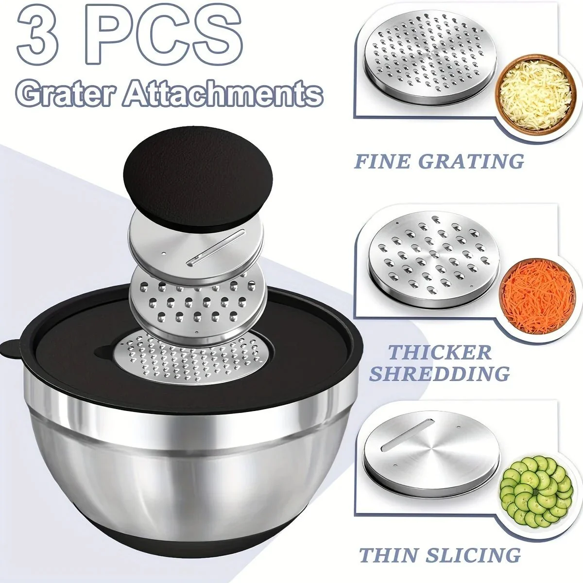 BOWLUX MIXSTACK – Airtight Bowls with Non-Slip Bottoms for Easy Meal Preparation - Image 5