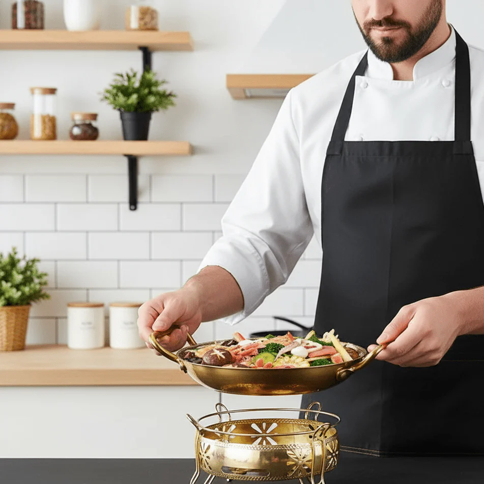 BRATMEISTER – Hammered stainless steel pot for pans, sauces & versatile cooking - Image 2