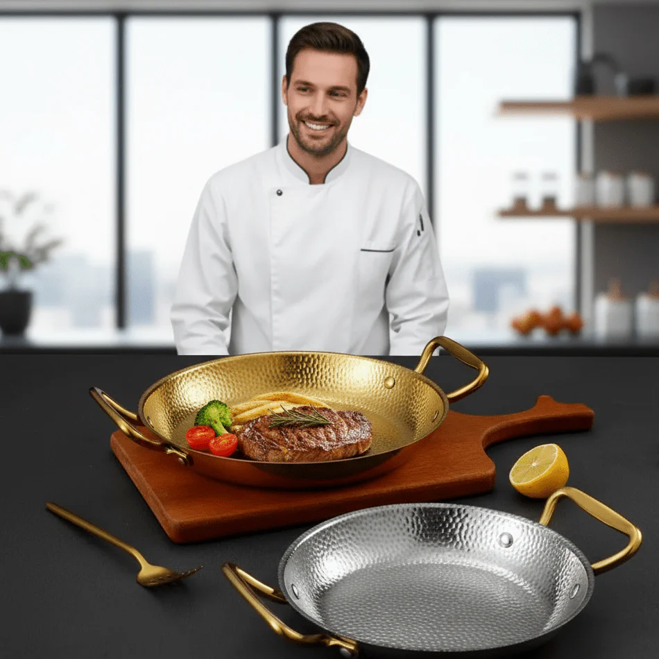 BRATMEISTER – Hammered stainless steel pot for pans, sauces & versatile cooking - Image 3
