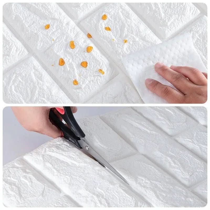 BRICKAURA – 3D Foam Wallpaper for Stylish Walls - Image 6