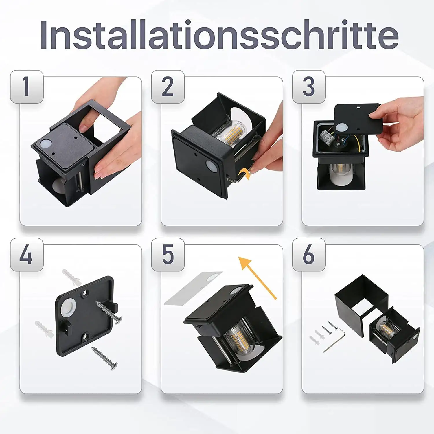 BRIGHTBOX – Modern waterproof LED wall light IP65 made of aluminum - Image 7