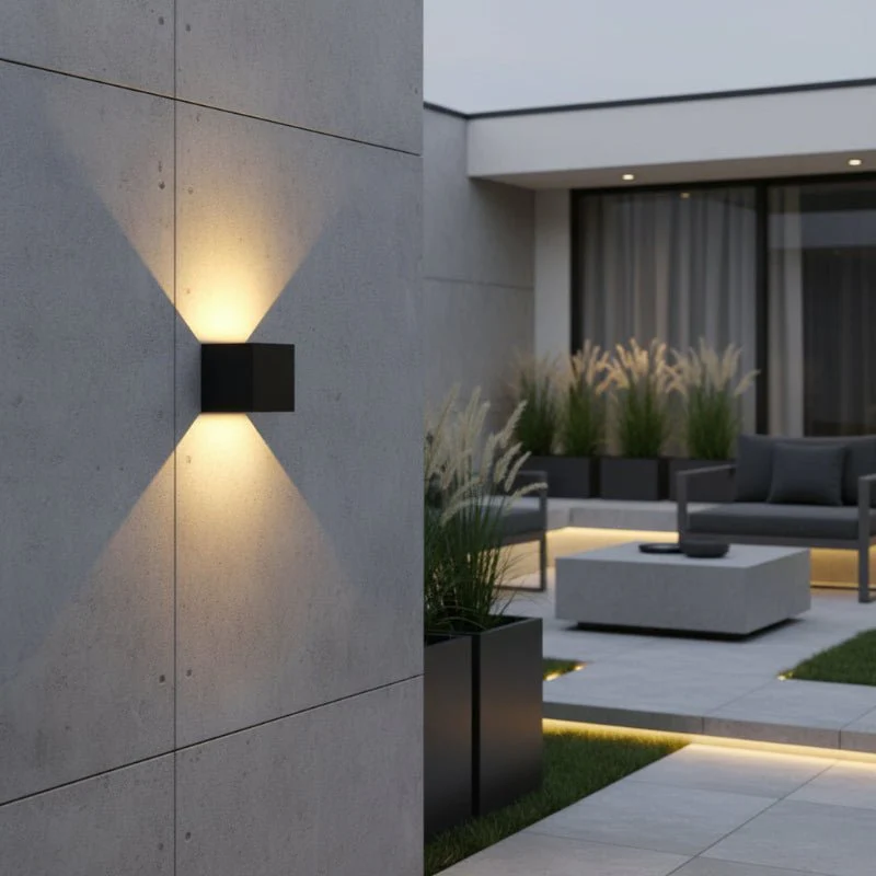 BRIGHTBOX – Modern waterproof LED wall light IP65 made of aluminum - Image 9