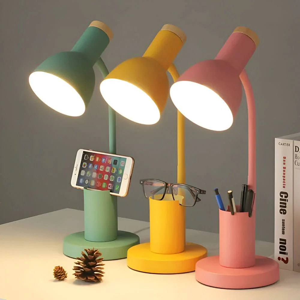 BrightHold – Modern LED Desk Lamp with Pen Holder for Desk & Home - Image 2