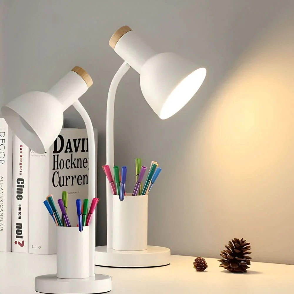 BrightHold – Modern LED Desk Lamp with Pen Holder for Desk & Home - Image 4