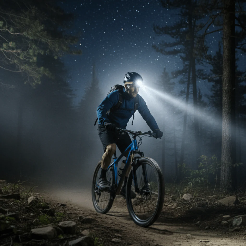 BRIGHTIBAND – USB LED Headlamp 500 Lm with Multi Outdoor Lighting - Image 2