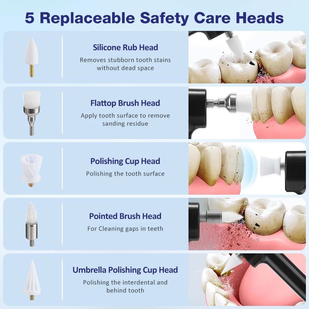 BRIGHTSMILE - 5-in-1 wireless tooth polisher for gleaming white teeth - Image 3