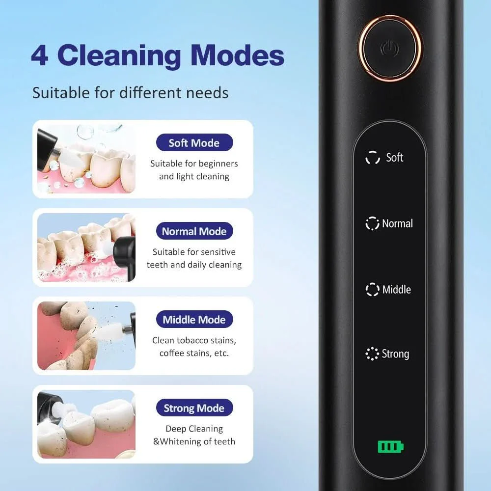 BRIGHTSMILE - 5-in-1 wireless tooth polisher for gleaming white teeth - Image 4