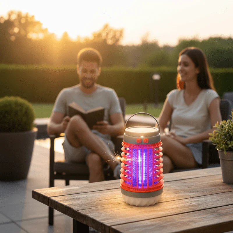 BUGDOME – 2-in-1 Solar Mosquito Killer Lamp & Outdoor Lantern - Image 3