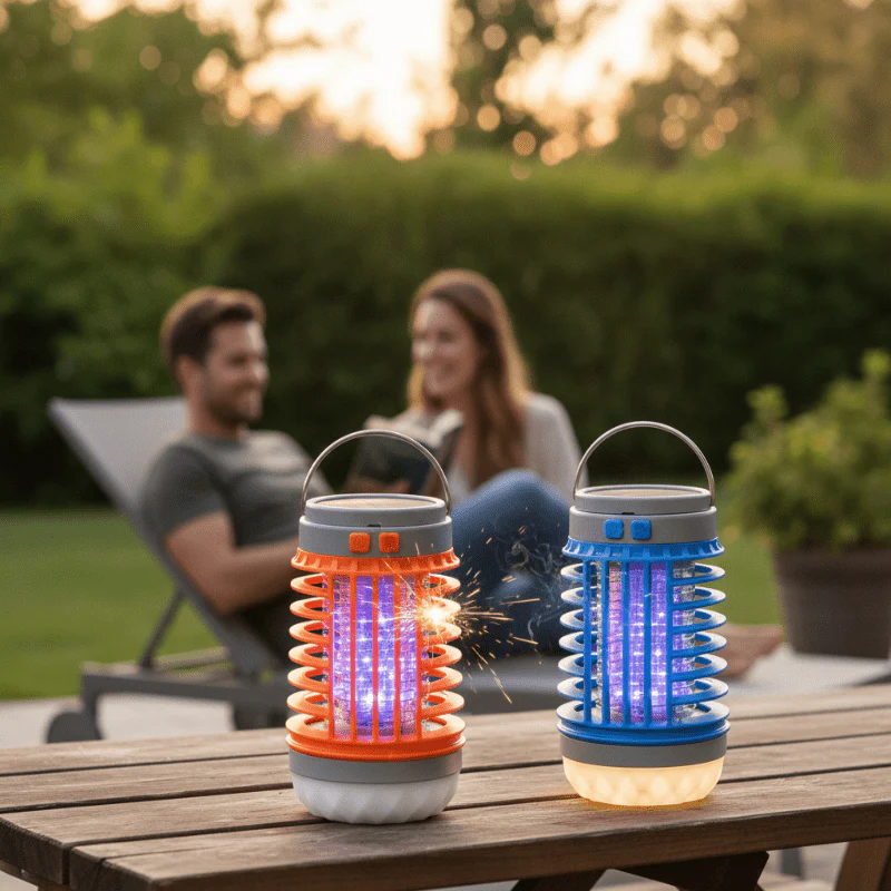 BUGDOME – 2-in-1 Solar Mosquito Killer Lamp & Outdoor Lantern - Image 4