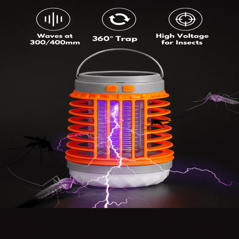 BUGDOME – 2-in-1 Solar Mosquito Killer Lamp & Outdoor Lantern - Image 9