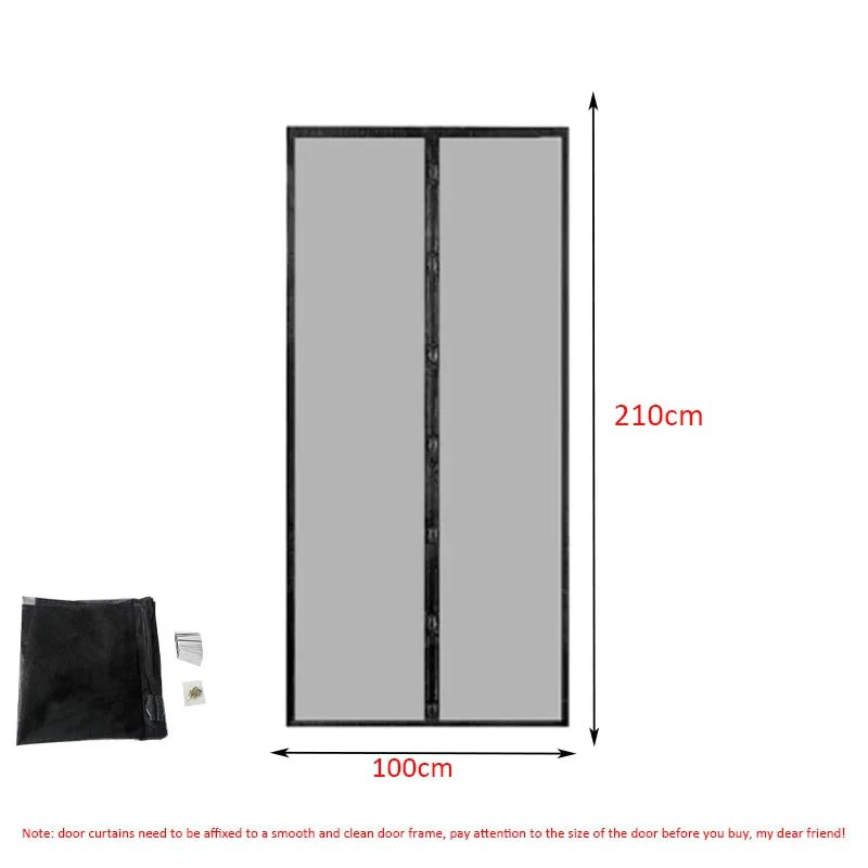 BUGLESSA – Magnetic, soft door curtain 100 cm × 210 cm - Image 7