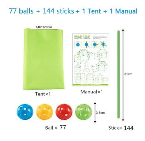 BuildaDream - Creative tent for playful learning and building - Image 29