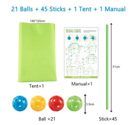 BuildaDream - Creative tent for playful learning and building - Image 33