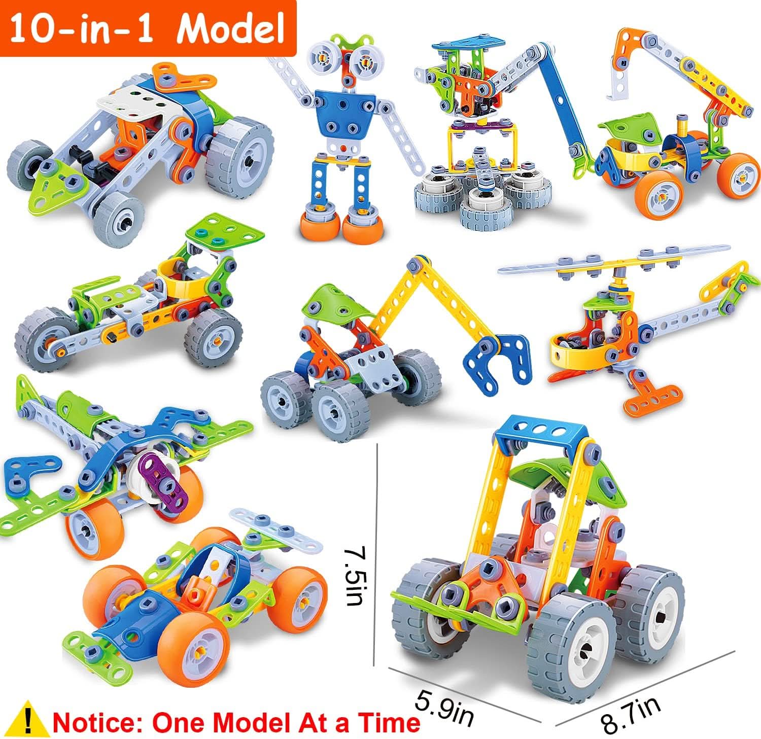 BuildBuddy Construction Set - Creative construction set for little architects aged 3 and over - Image 3
