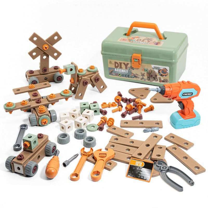 BuildMaster - 100-piece tool set for creative children aged 3 and over - Image 5