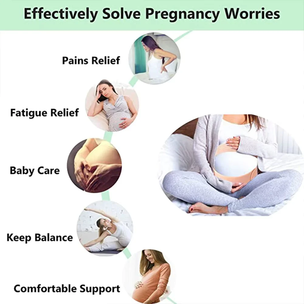 BUMBELLA – 3-in-1 Pregnancy Support Belt for Comfort & Stability, Adjustable & Breathable - Image 7
