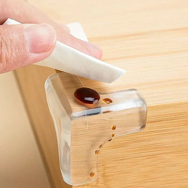 BUMPCARE – Transparent silicone corner protectors for safe edges at home - Image 4