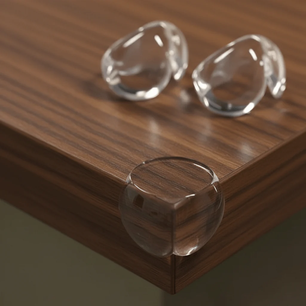 BUMPSOFT – Transparent silicone corner protectors for safe playing - Image 3