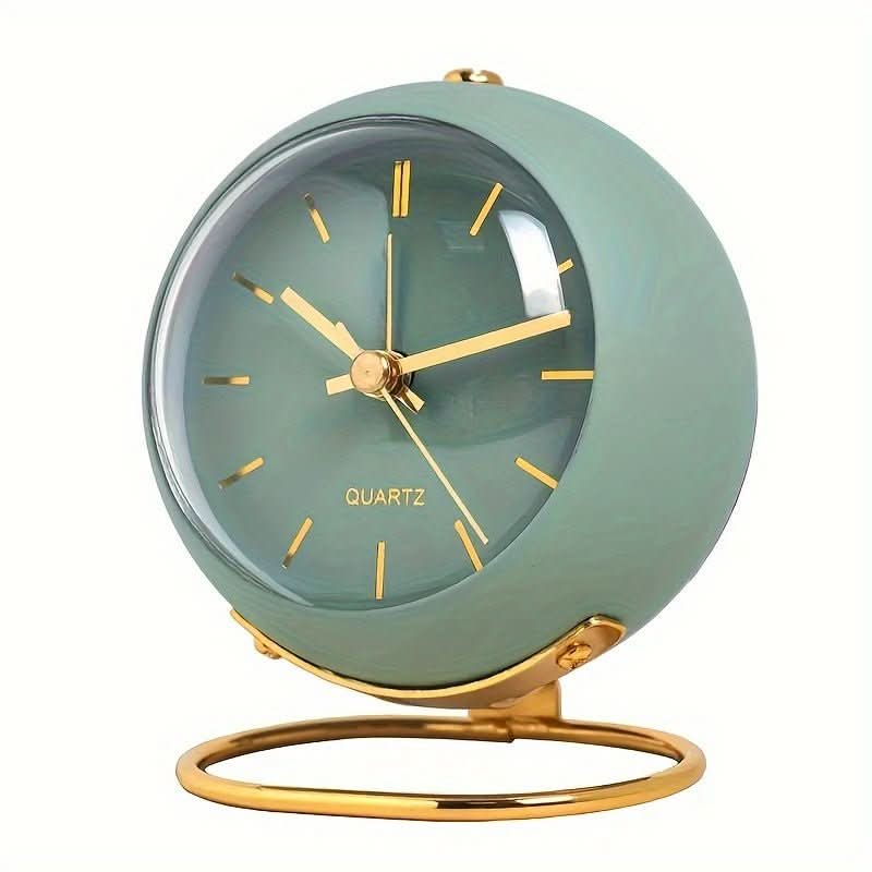 Buzzley – Retro Analog Alarm Clock with Silent Mechanism - Image 2